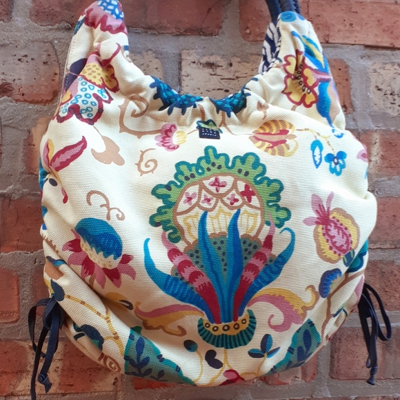 Vintage Lisa Lill Studios Boho Hobo Bag - Picture 2 of 3